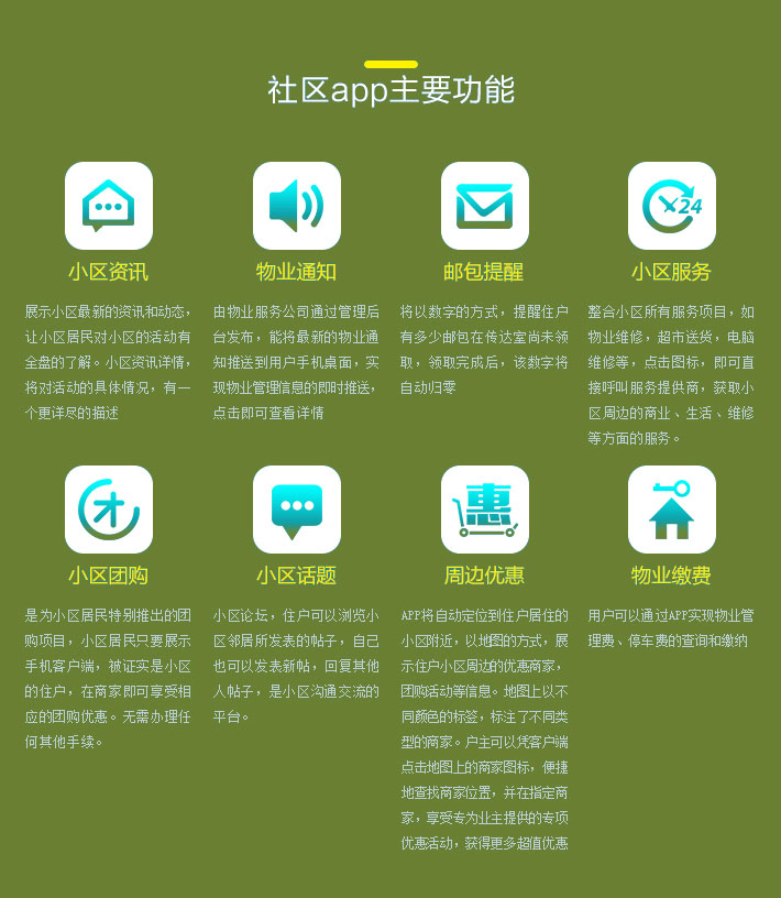 物業(yè)社區(qū)管理APP開(kāi)發(fā)解決方案